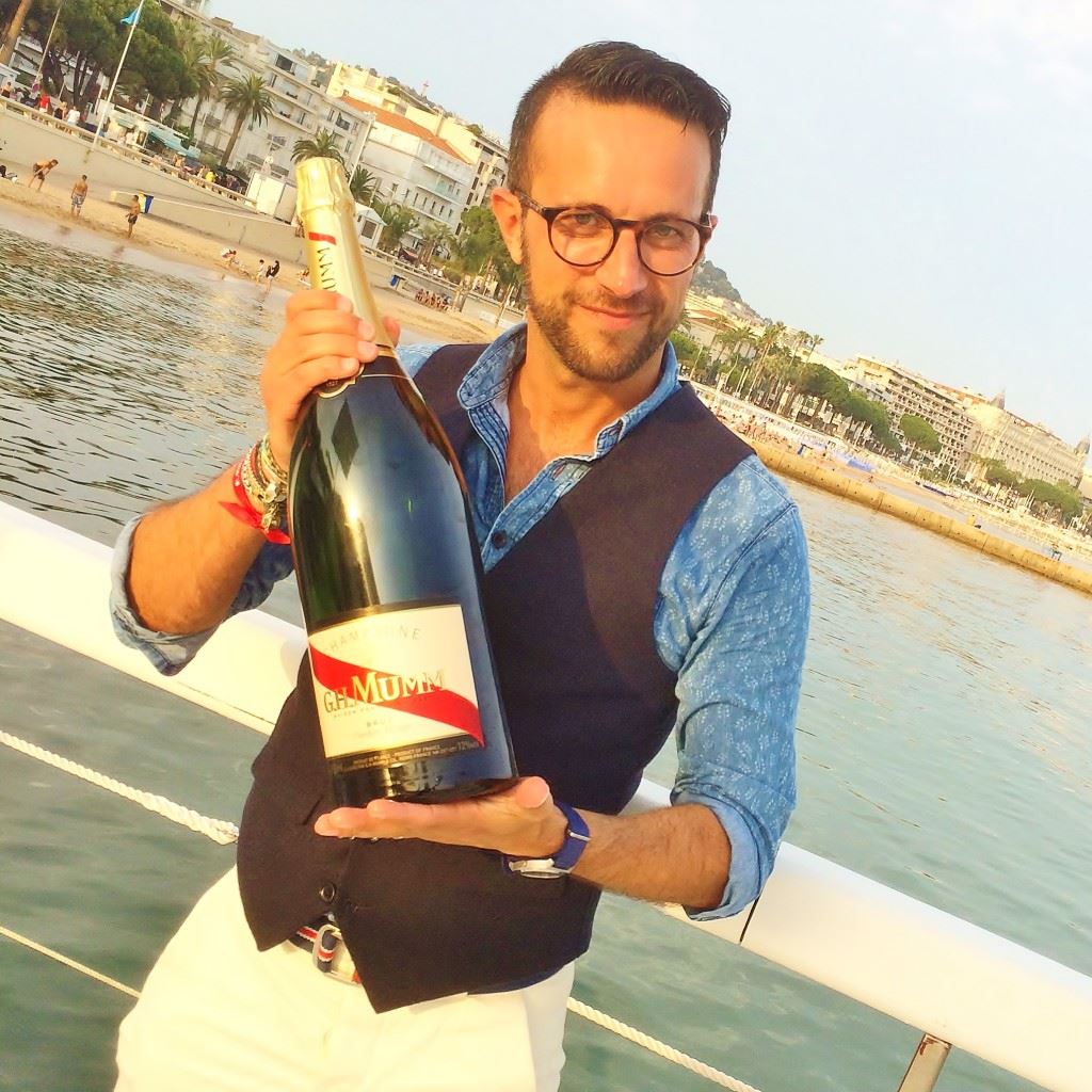The Parisian Man Mumm Champagne